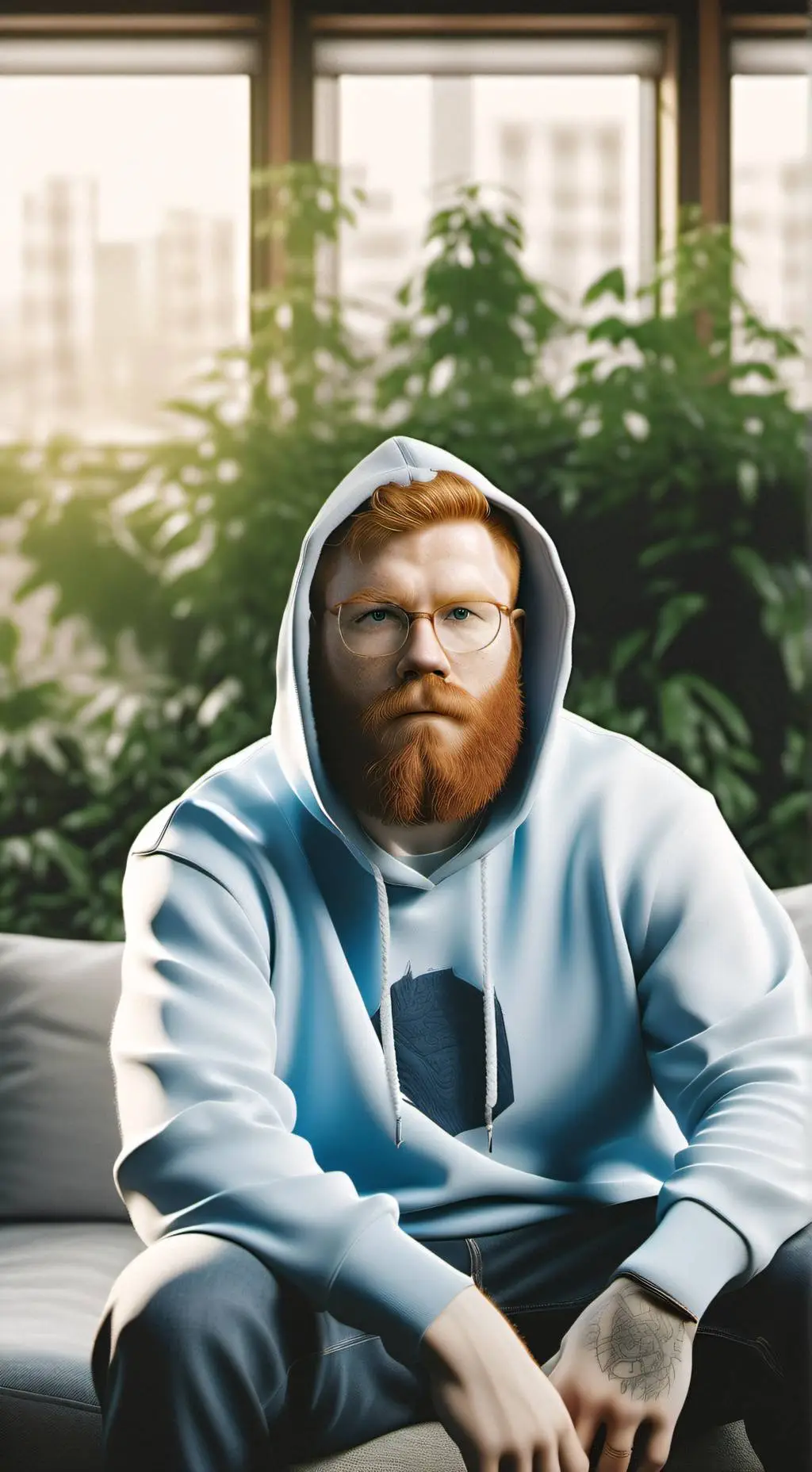 ai character: Caseoh background