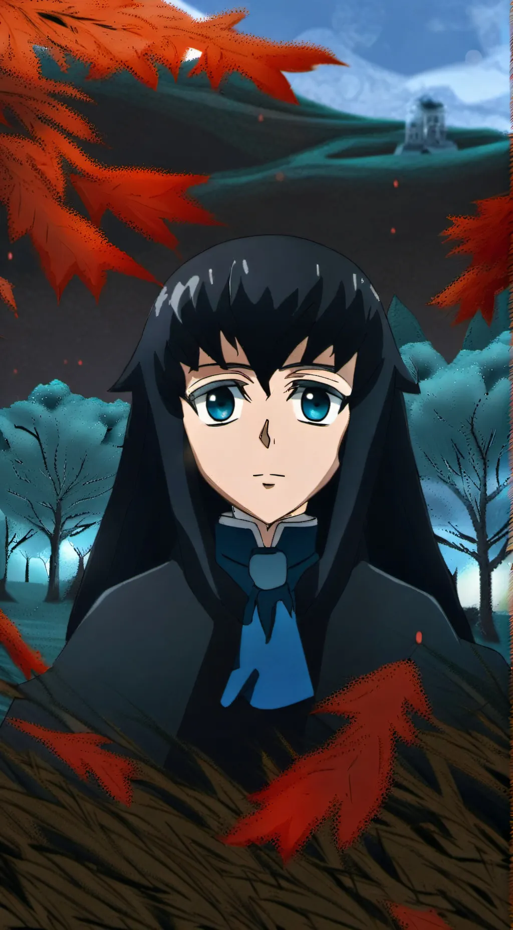 ai character: muichiro  background