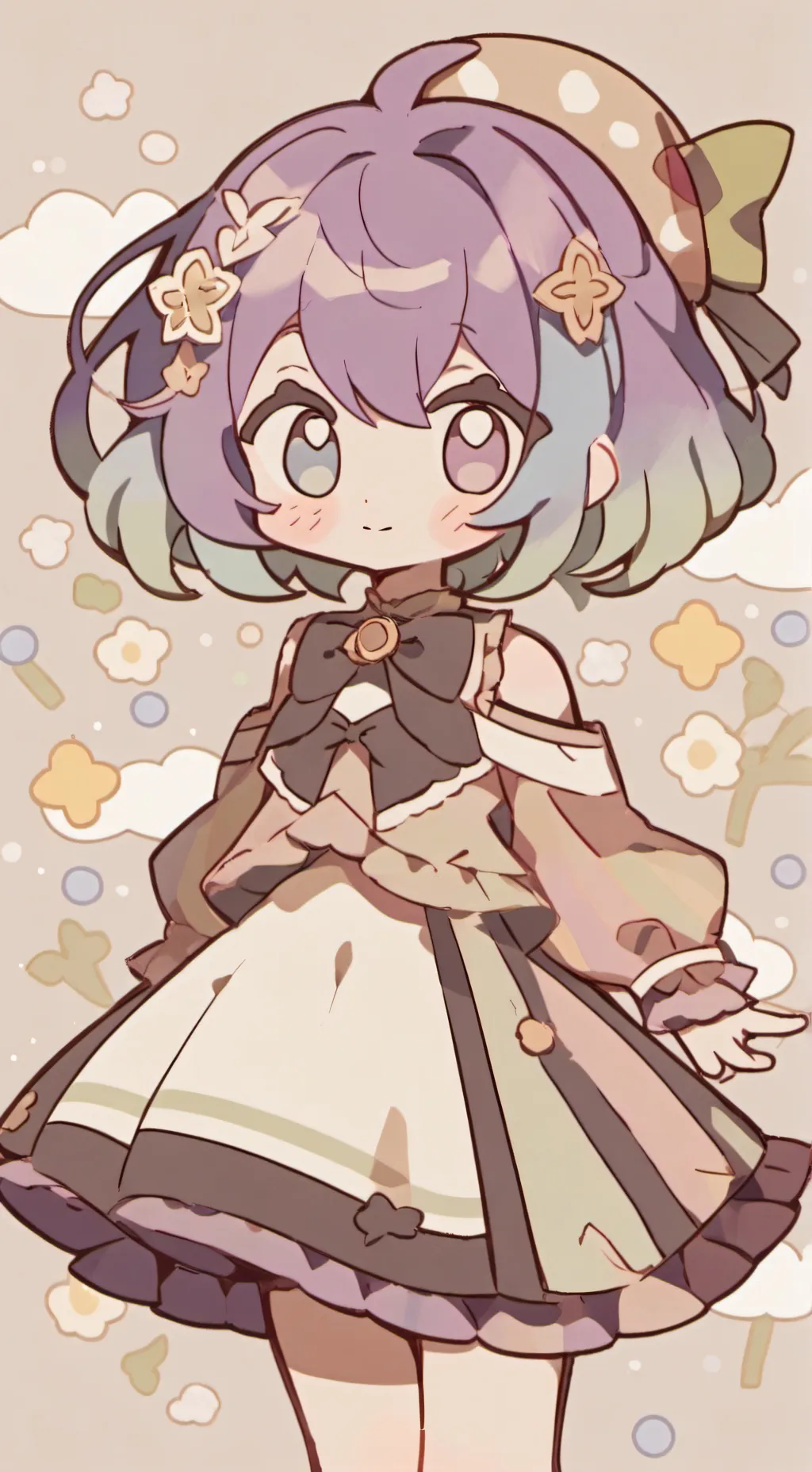 ai character: Ds × mlp background