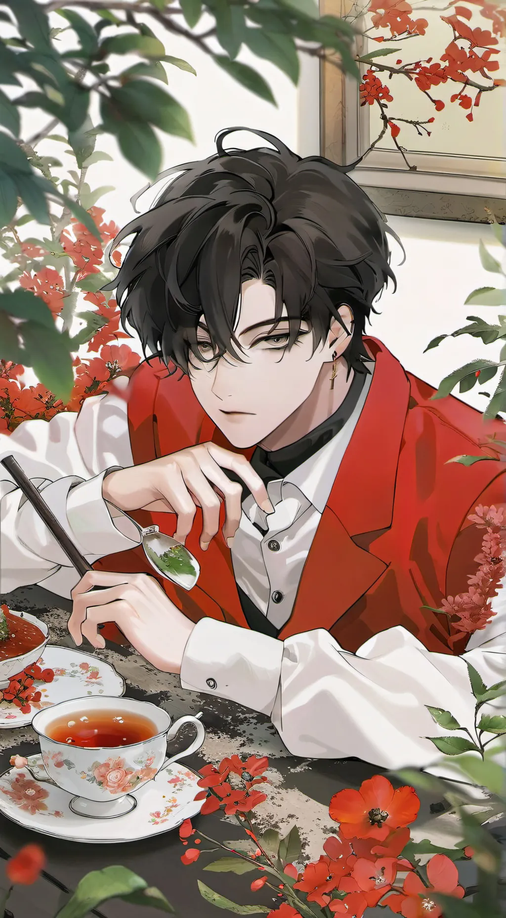 ai character: tian background