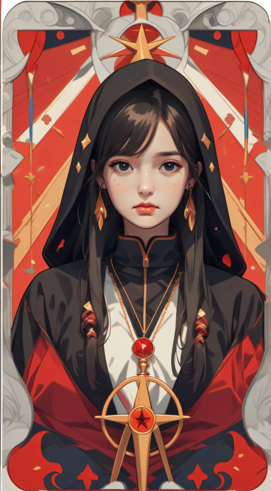 ai character: ella background