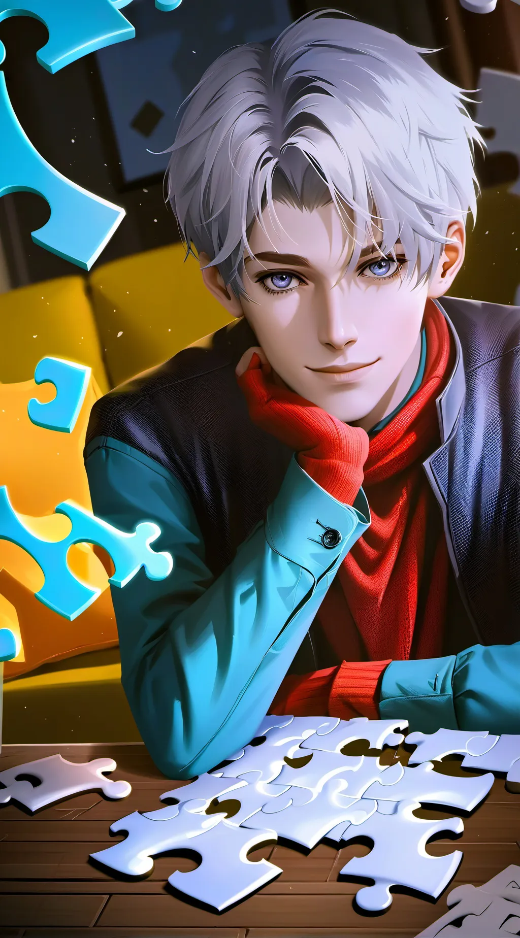 ai character: Kryptic Kiran background