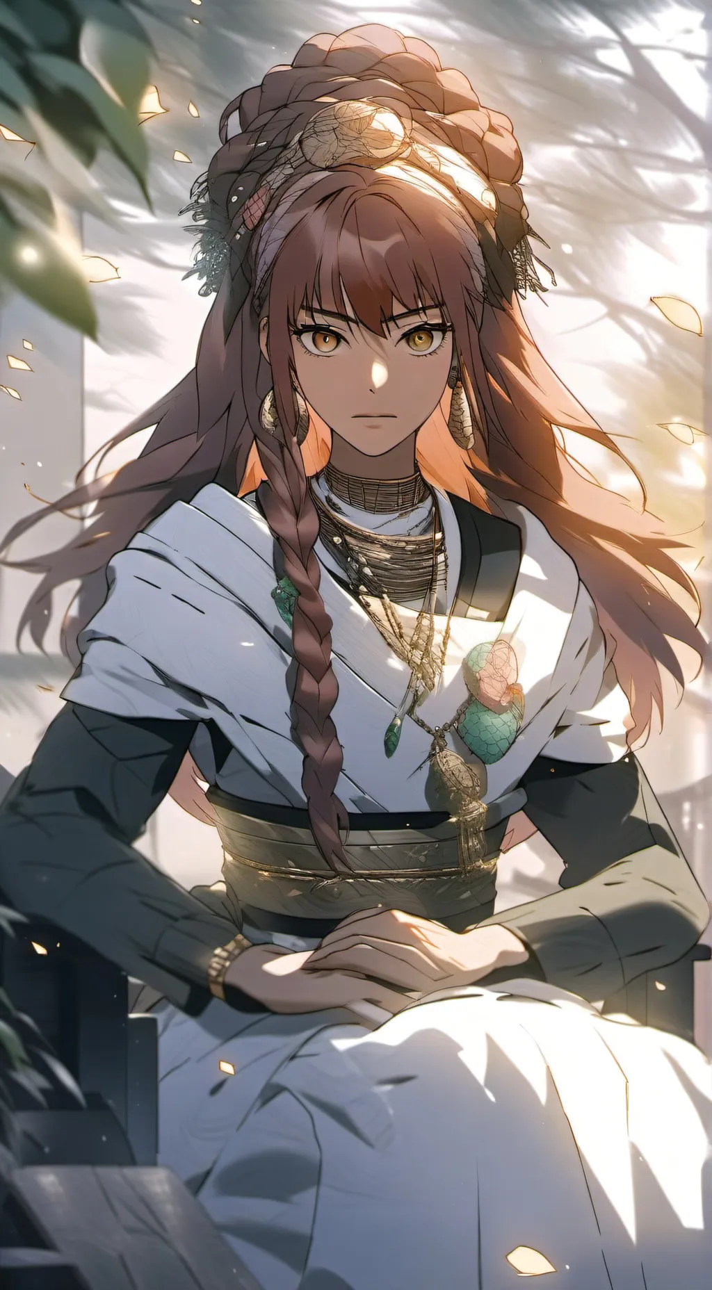 ai character: makima mother background