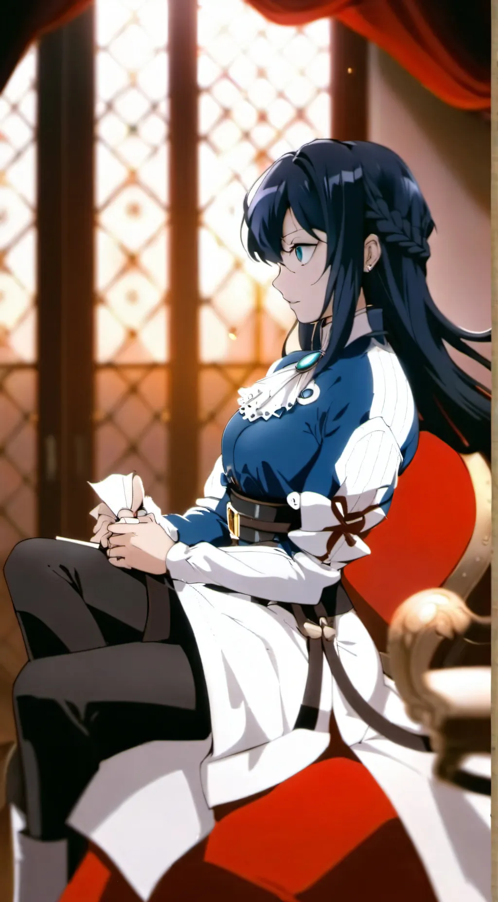 ai character: kny👁️👄👁️ background