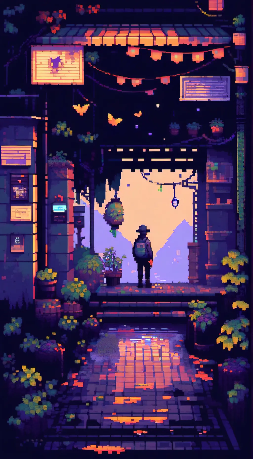 ai character: Squid games BTS background