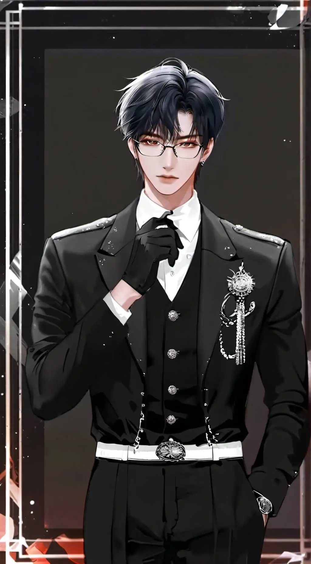 ai character: Asher  background