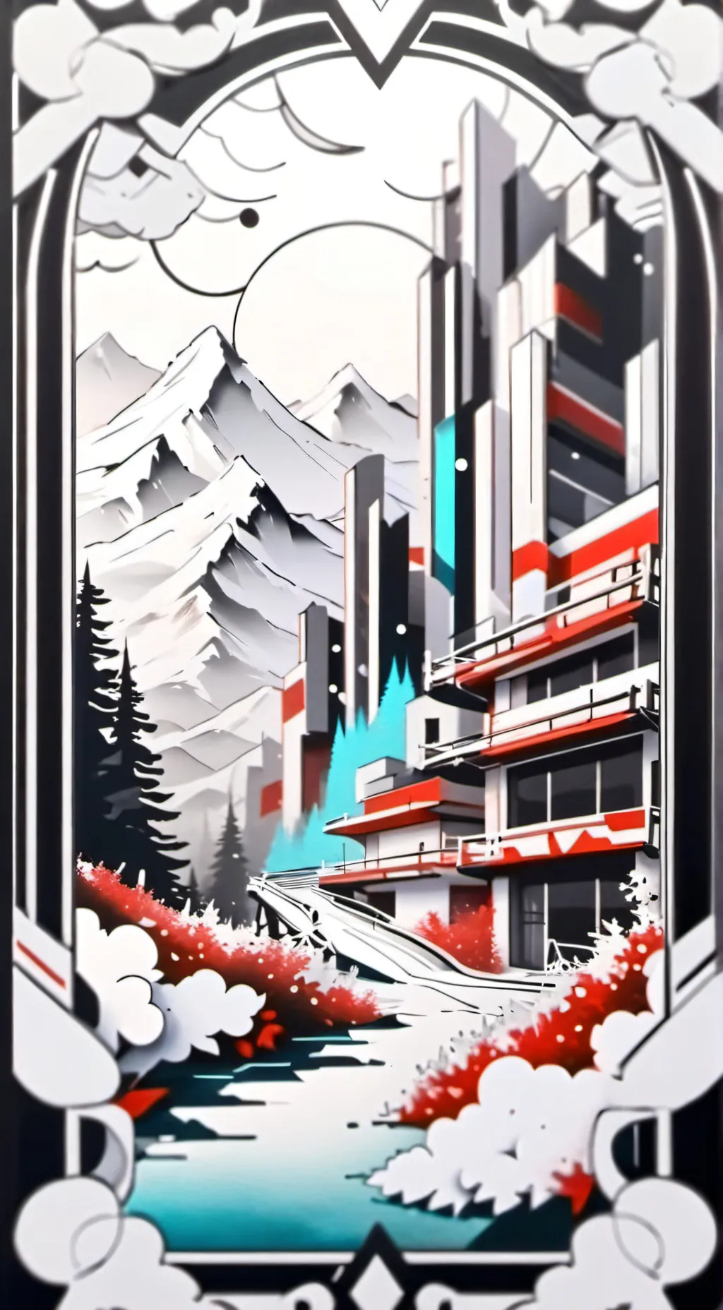 ai character: sprunki+tadc background