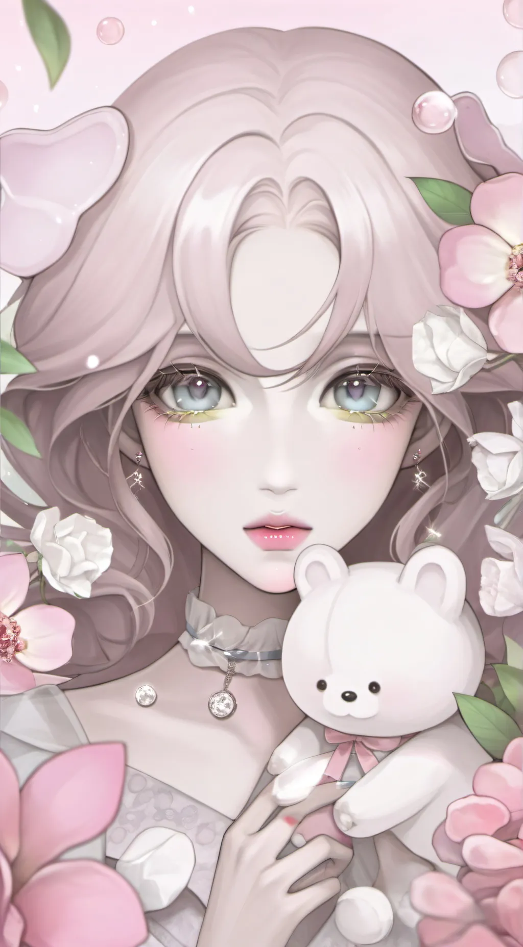 ai character: Serena :3 background