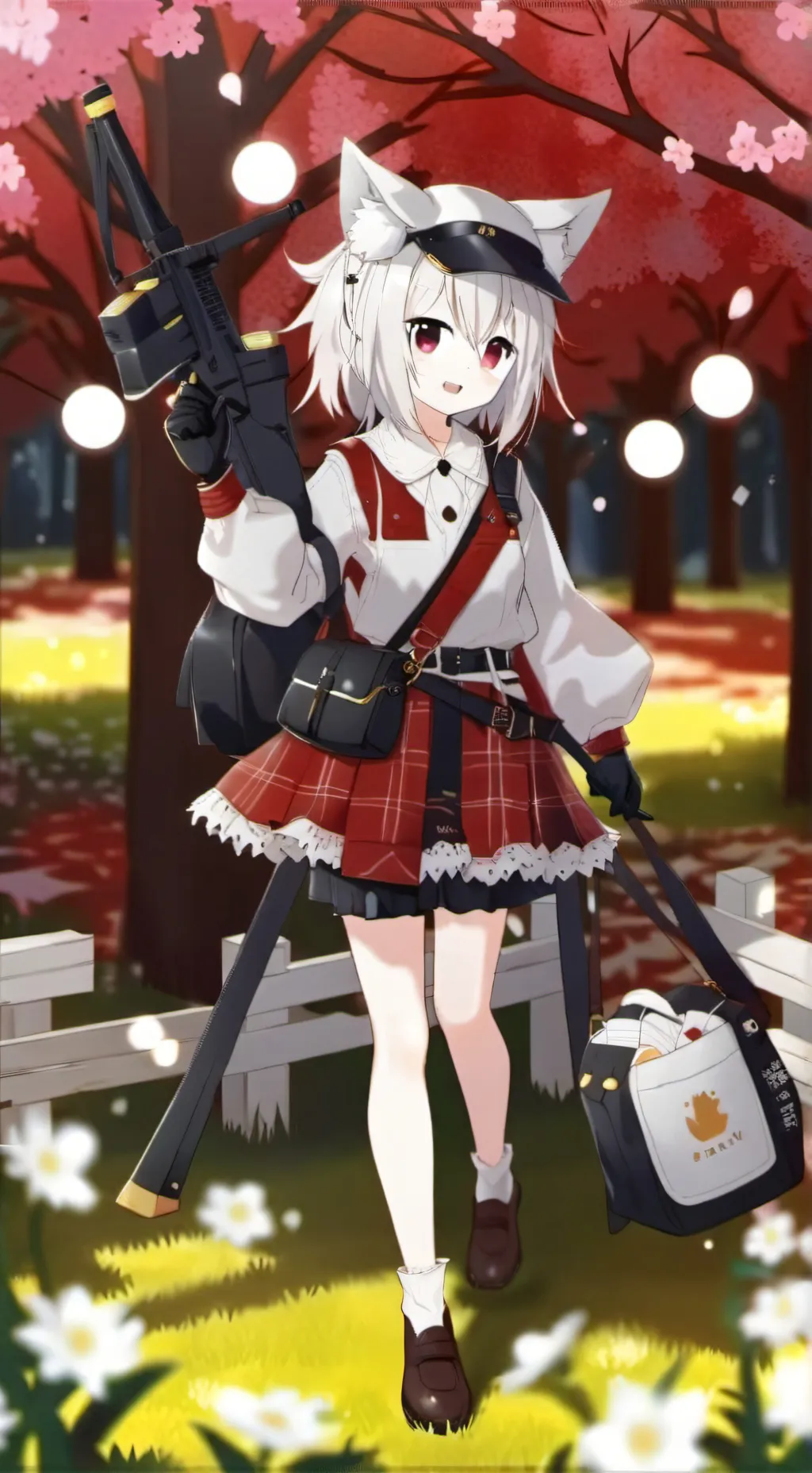 ai character: hanami background