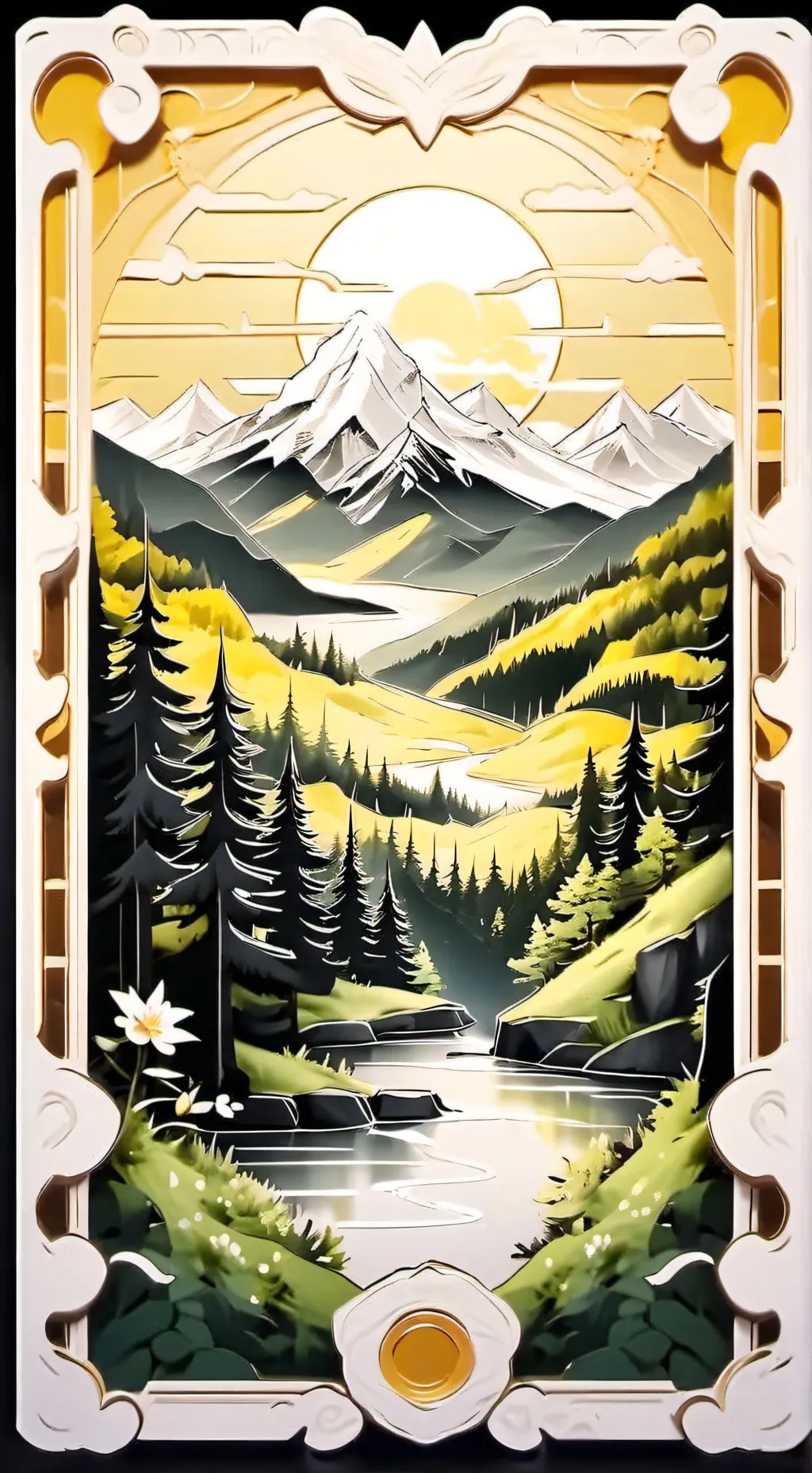 ai character: DANDYS WORLD background