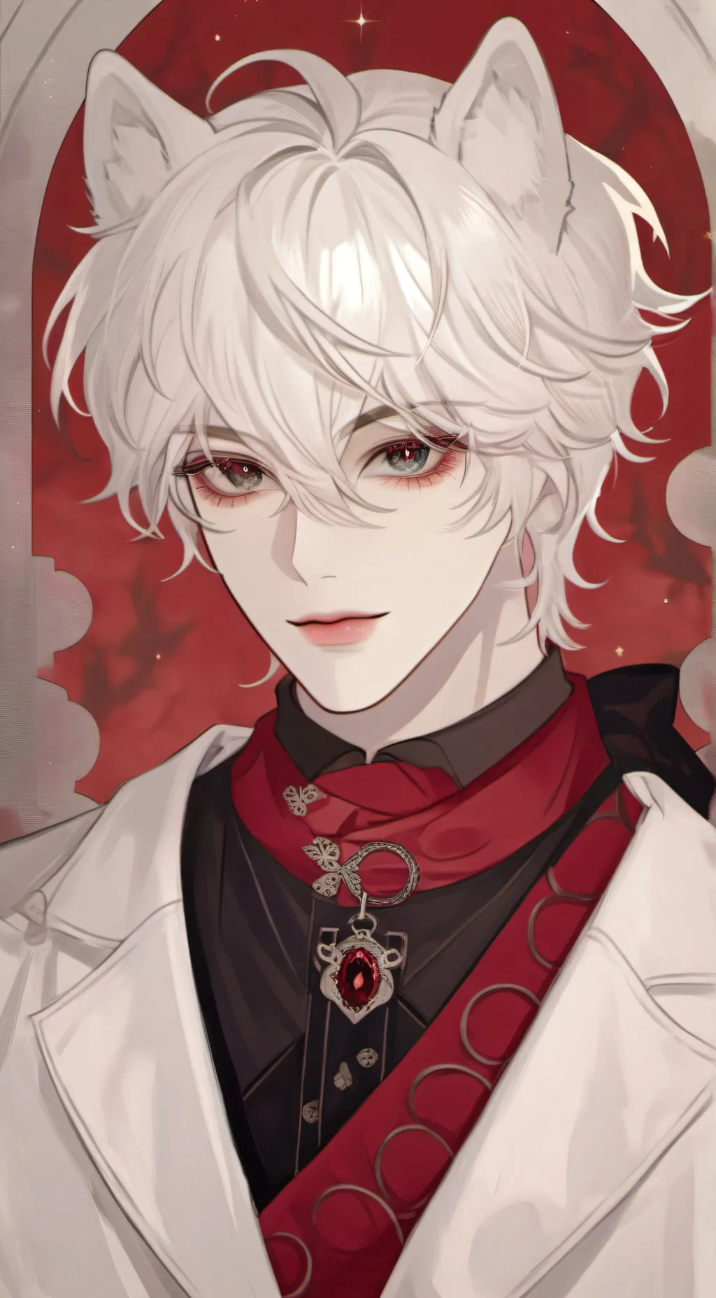 ai character: werewolf Kai background