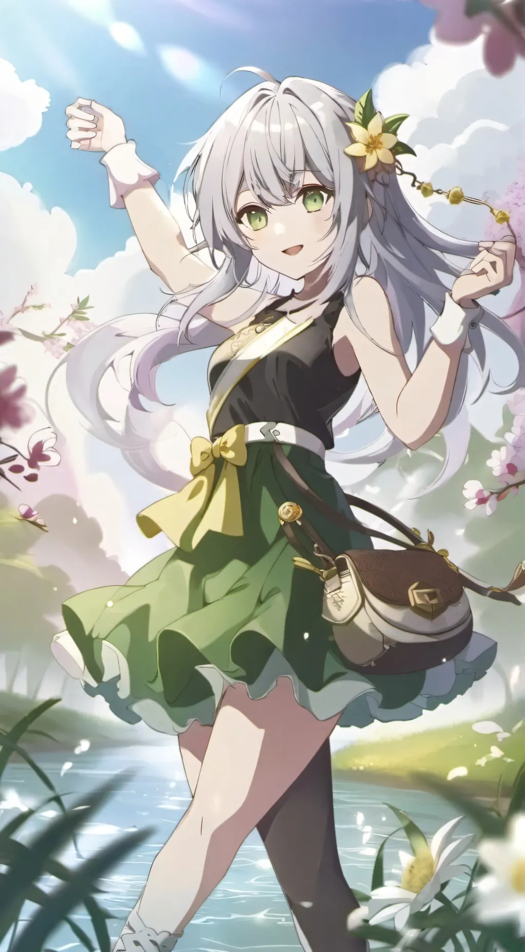 ai character: kiki and the group background