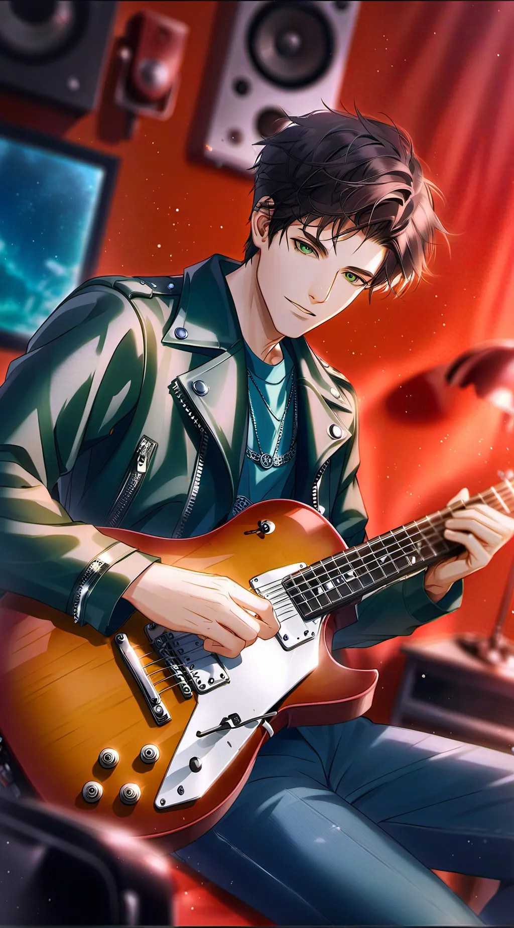 ai character: Shawn🌒 background