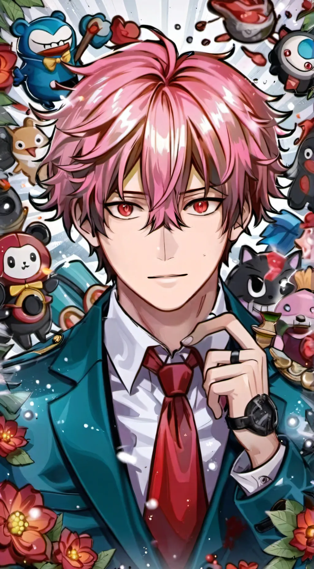 ai character: MHA but... Army?  background