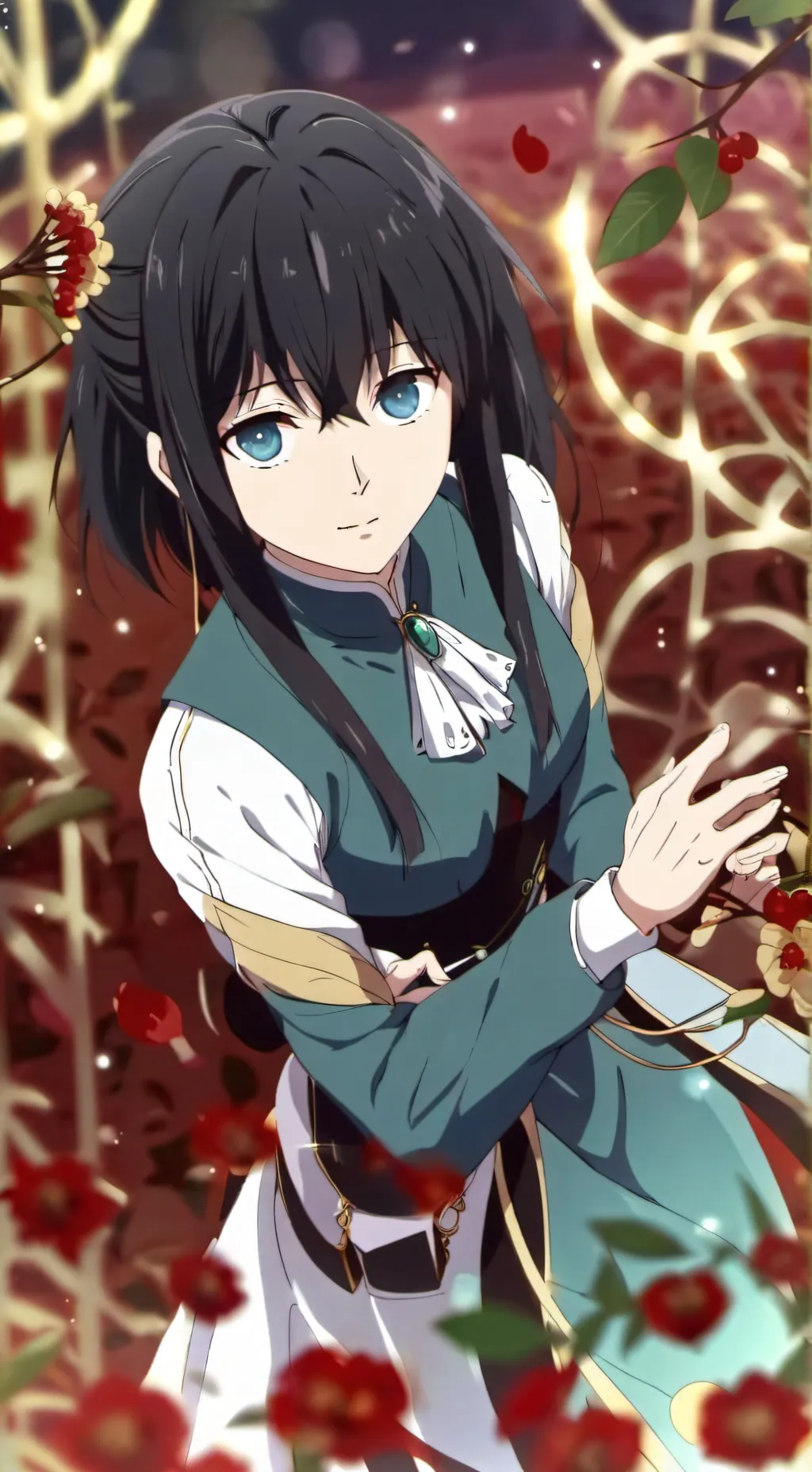 ai character: Muichiro  background