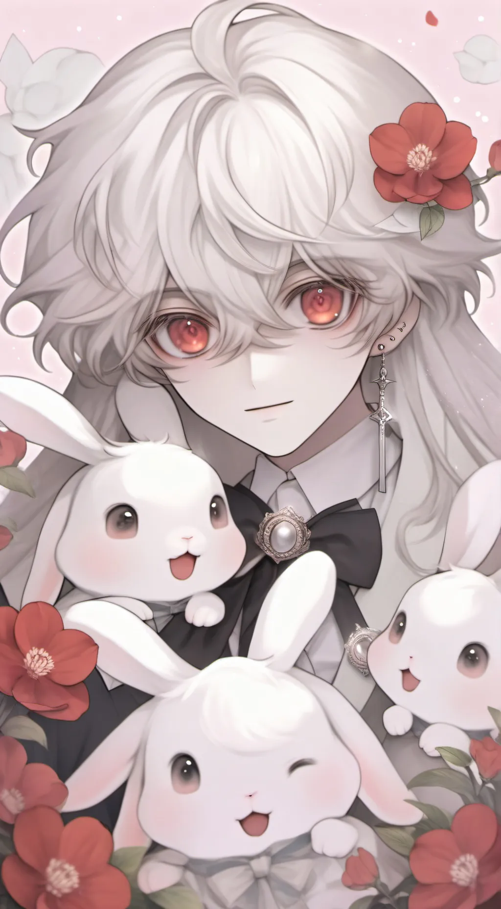 ai character: little boy kid background