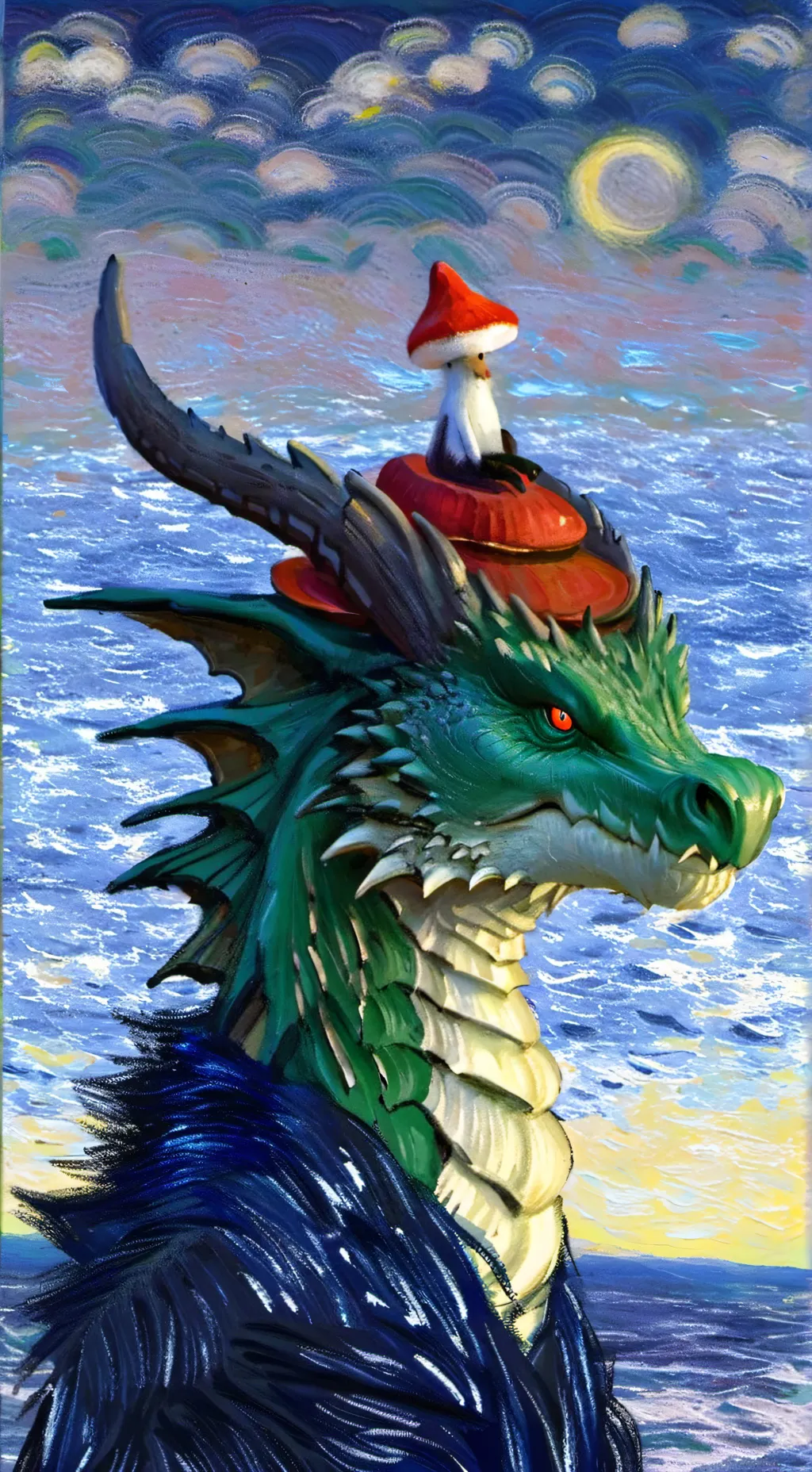 ai character: Shroomish background