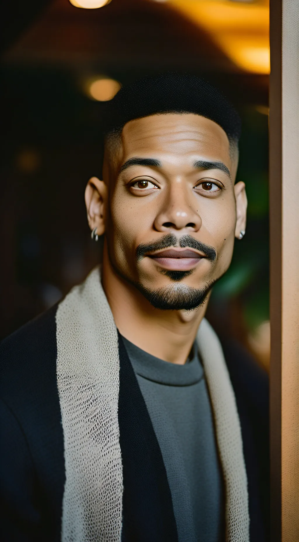 ai character: Aaron Pierre background