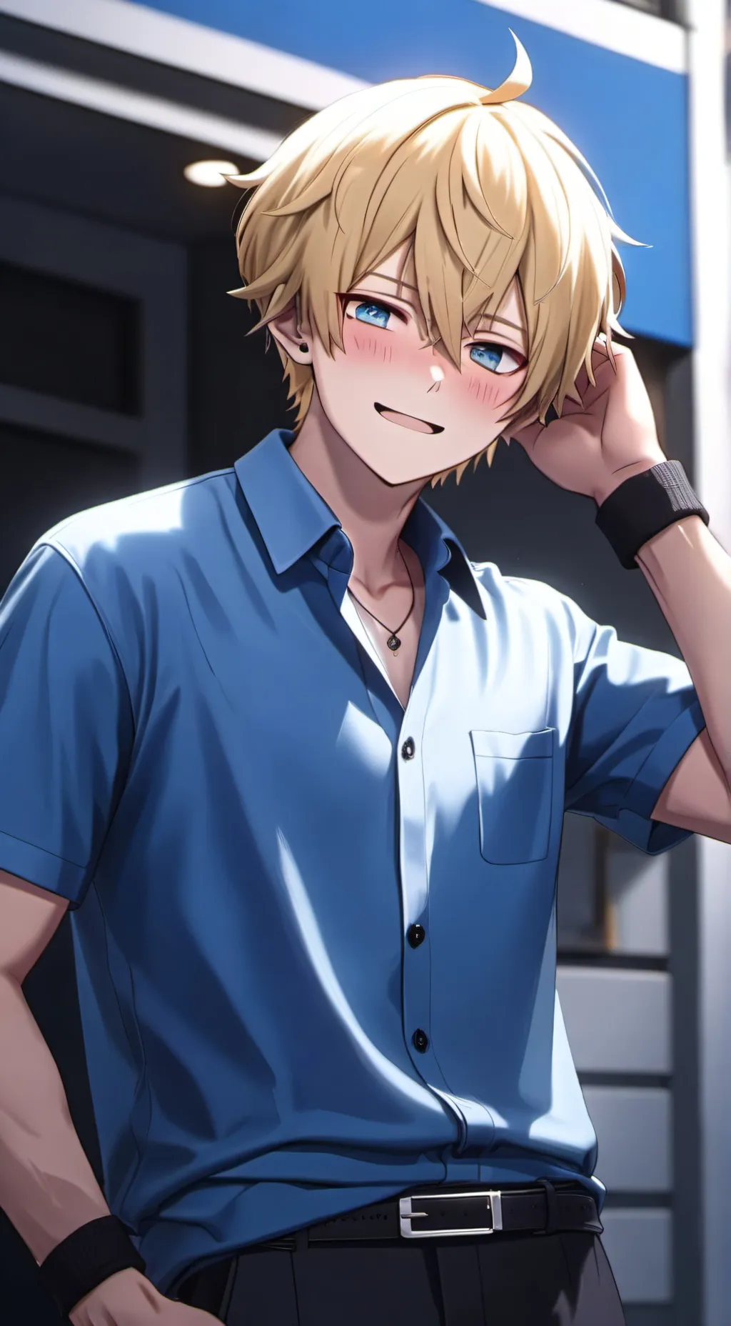 ai character: Ron background