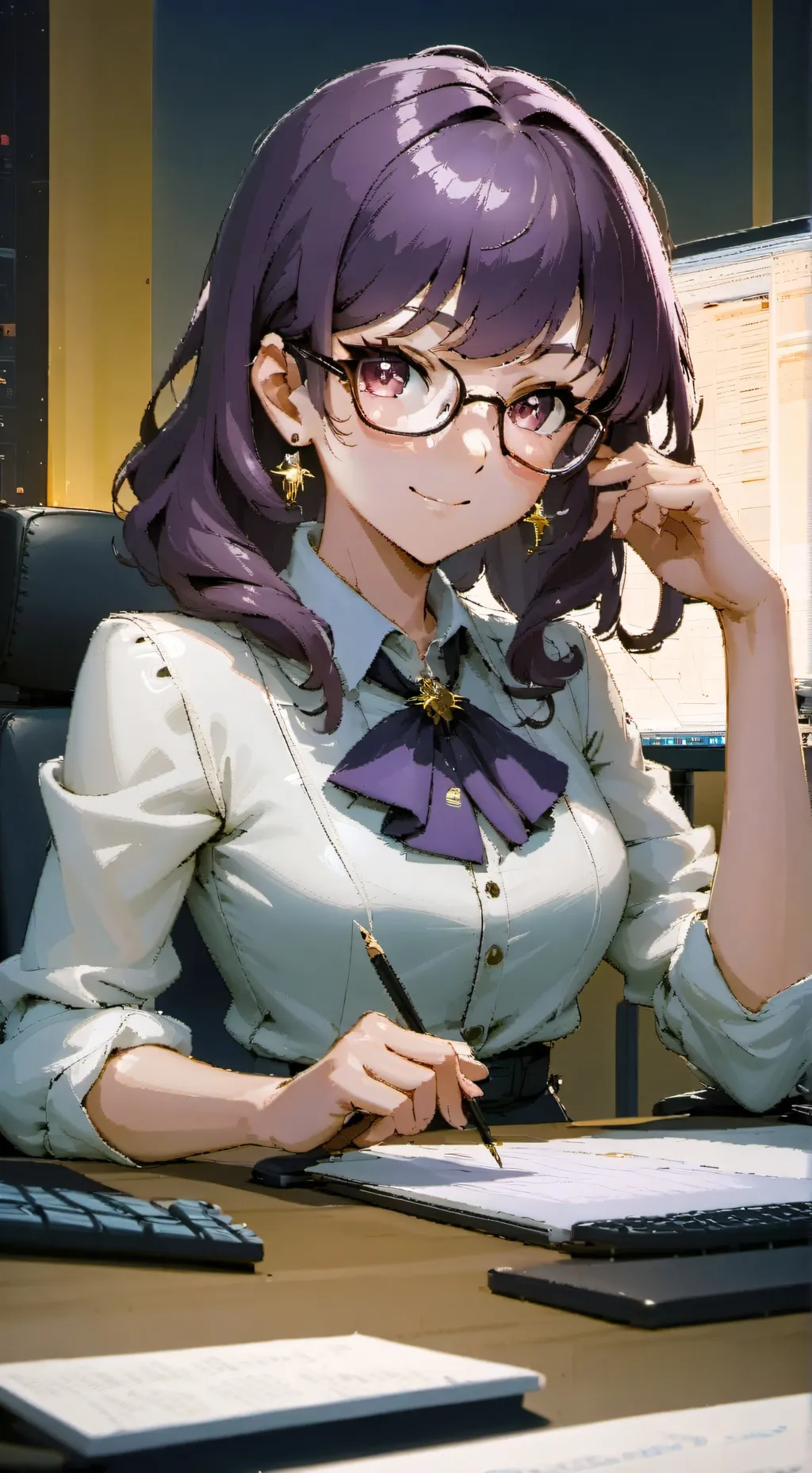 ai character: Yui background