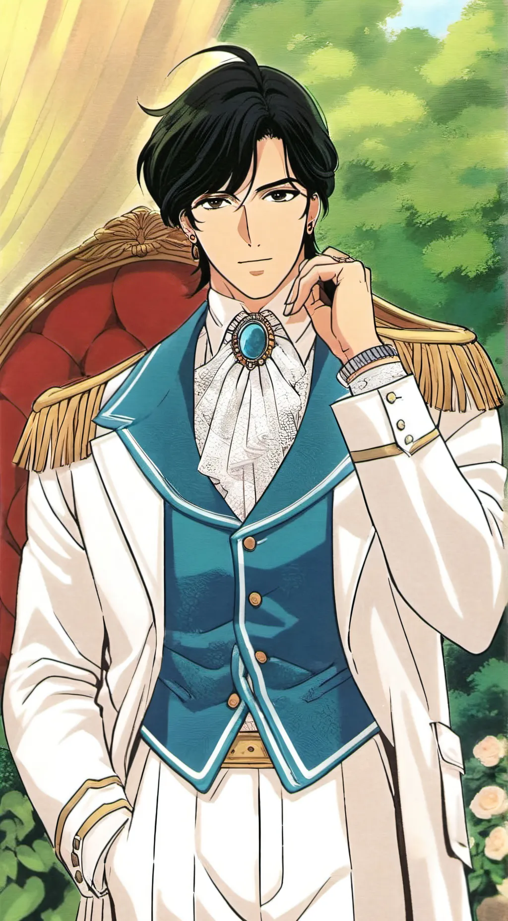 ai character: Mecario Servan background