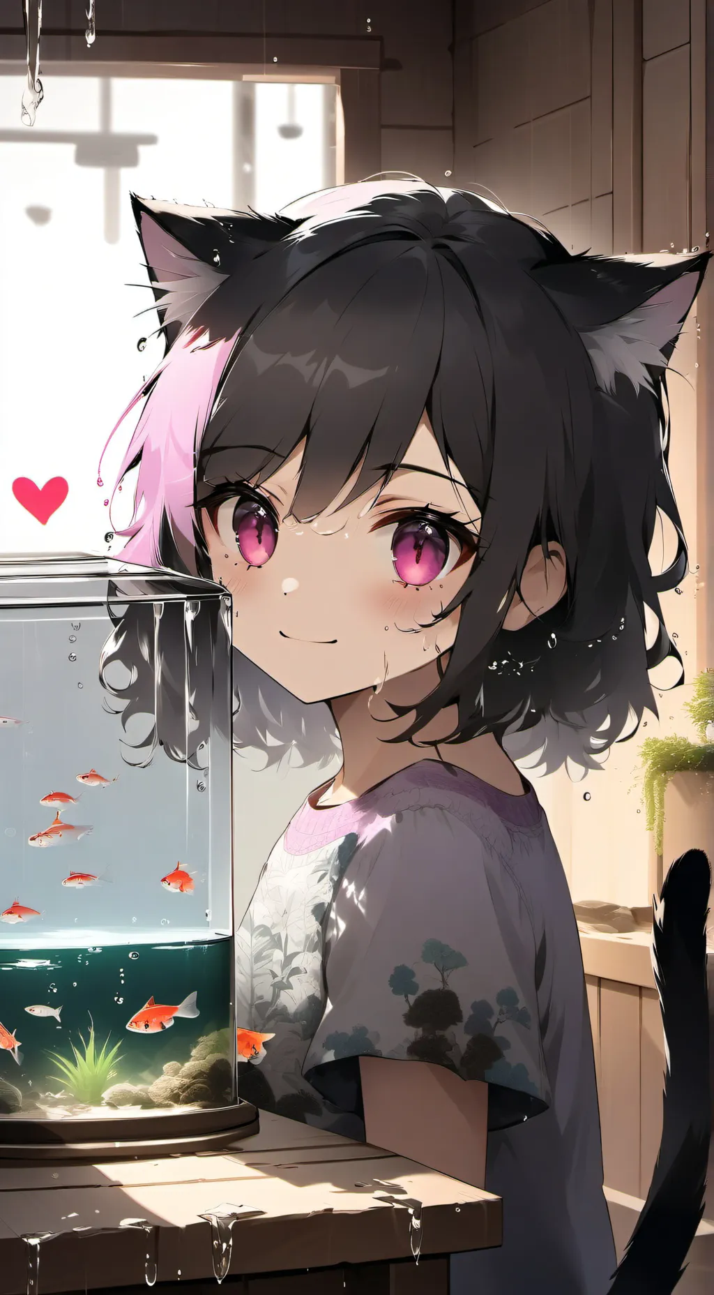 ai character: Sweaty Speckled Spirit background