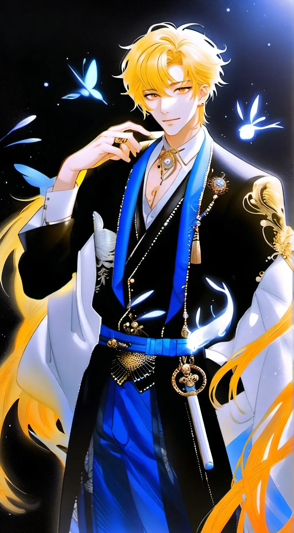 ai character: Naruto  background