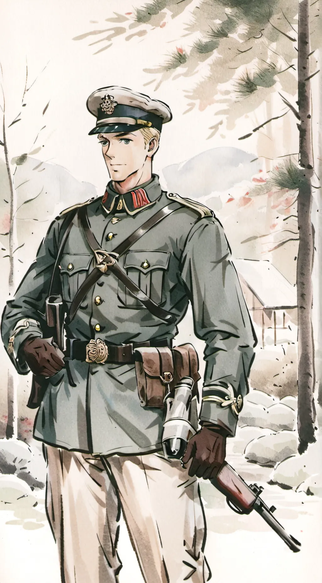 ai character: Rudi background