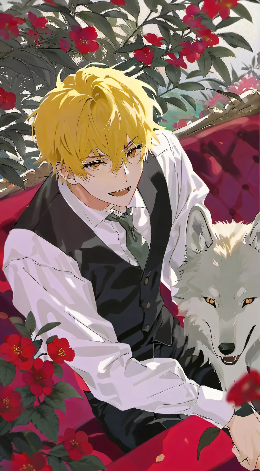 ai character: isah background