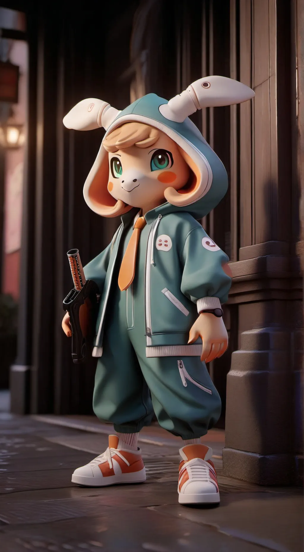 ai character: the furry player background