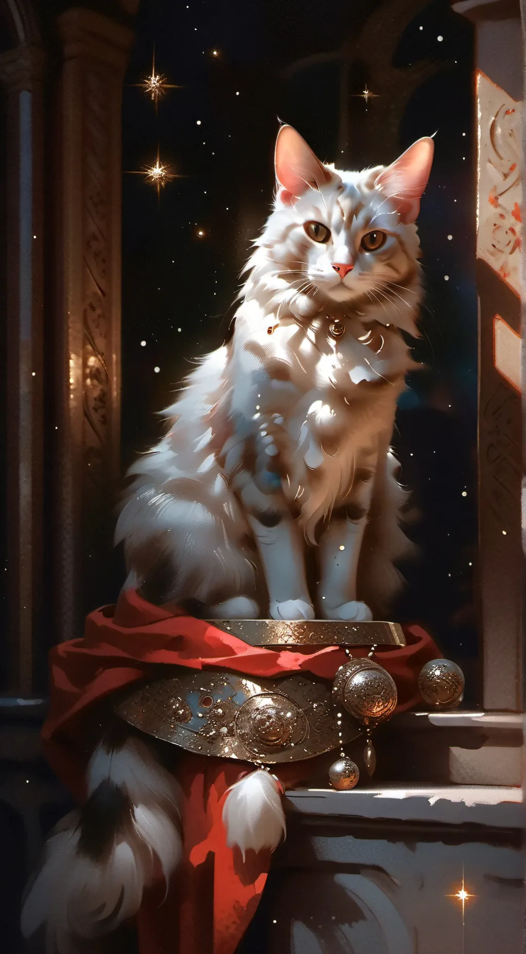 ai character: luna 😺 background