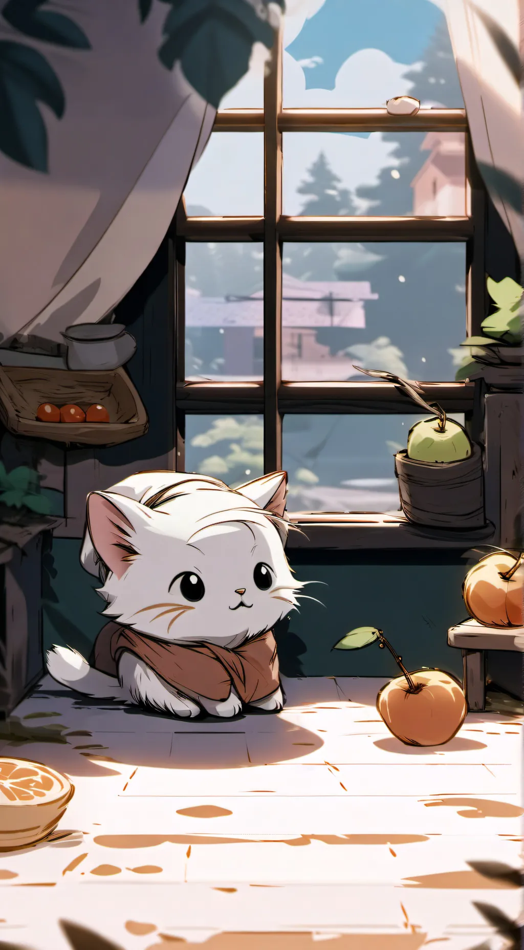 ai character: Santiago background