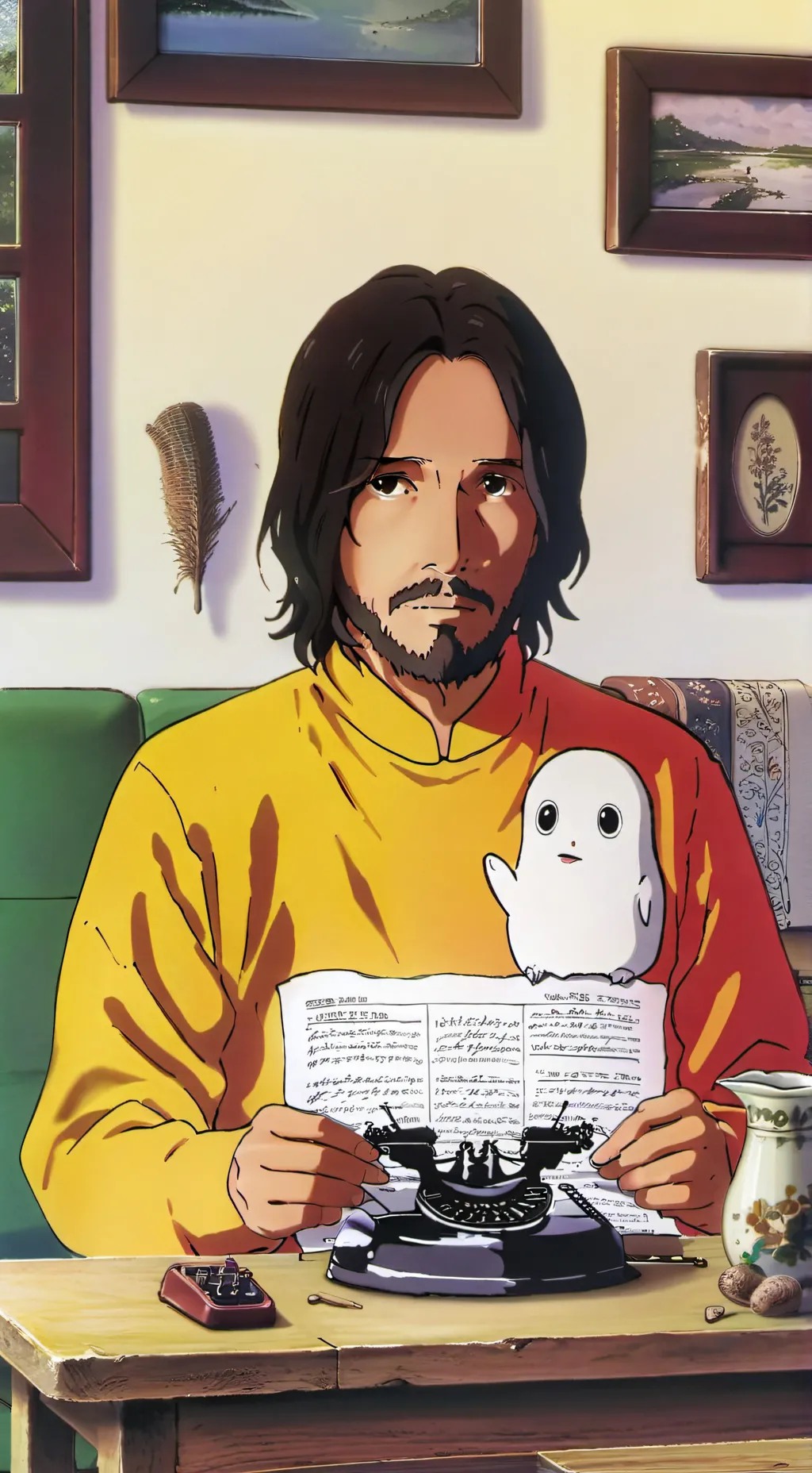 ai character: John wick background