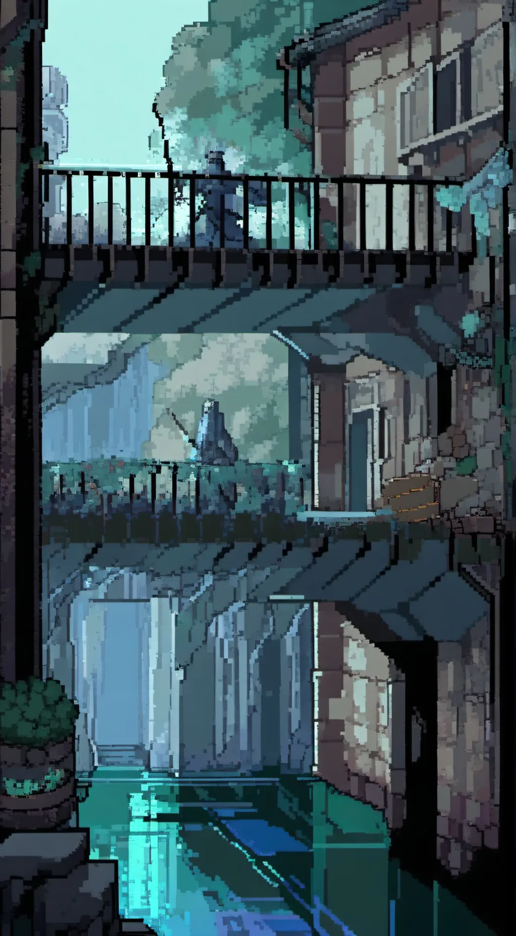 ai character: X-Chara x Betty  background