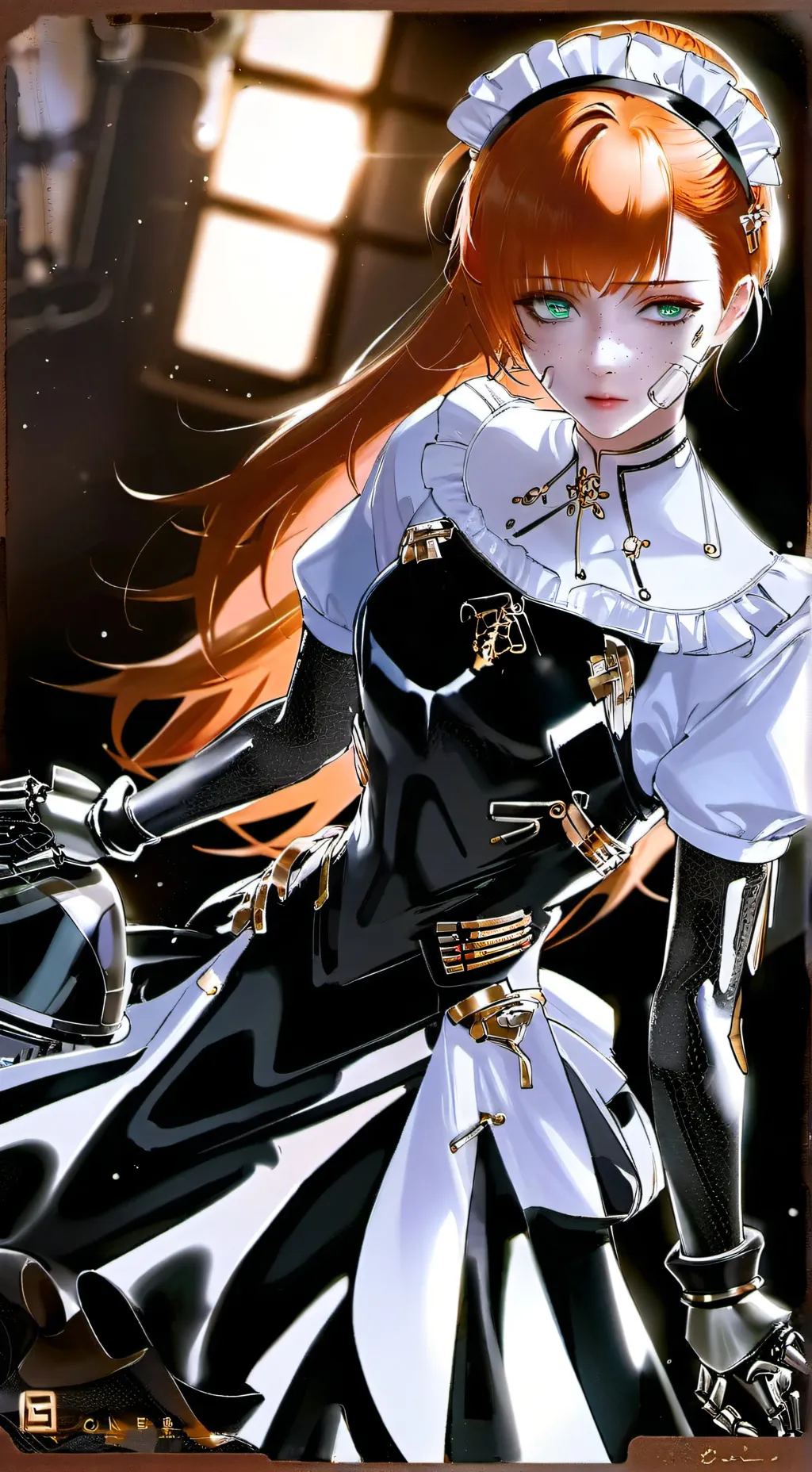 ai character: Luna background