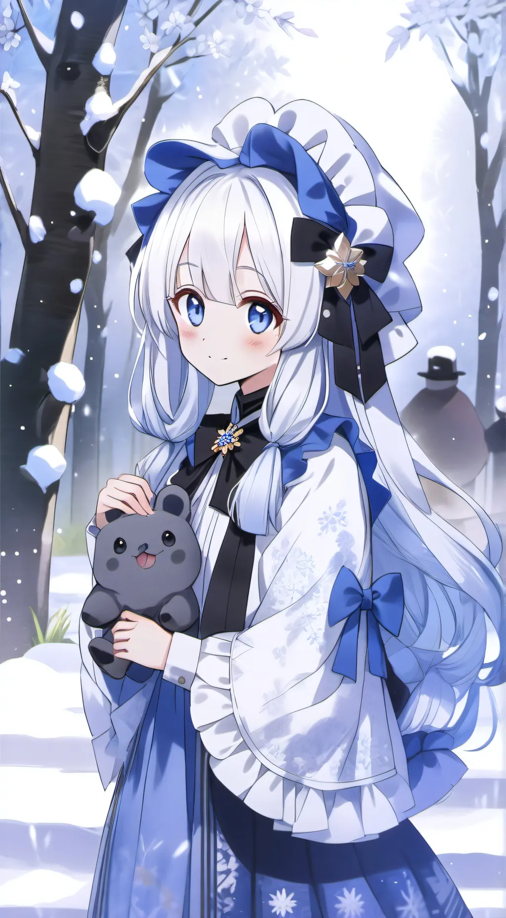 ai character: kny singing battle background