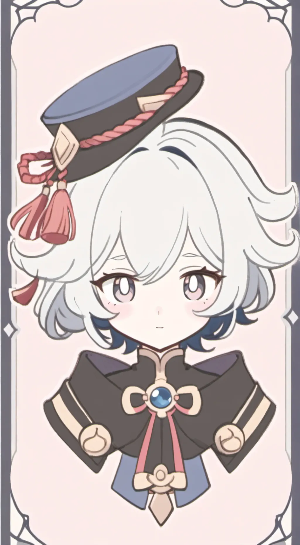 ai character: Lady Furina  background