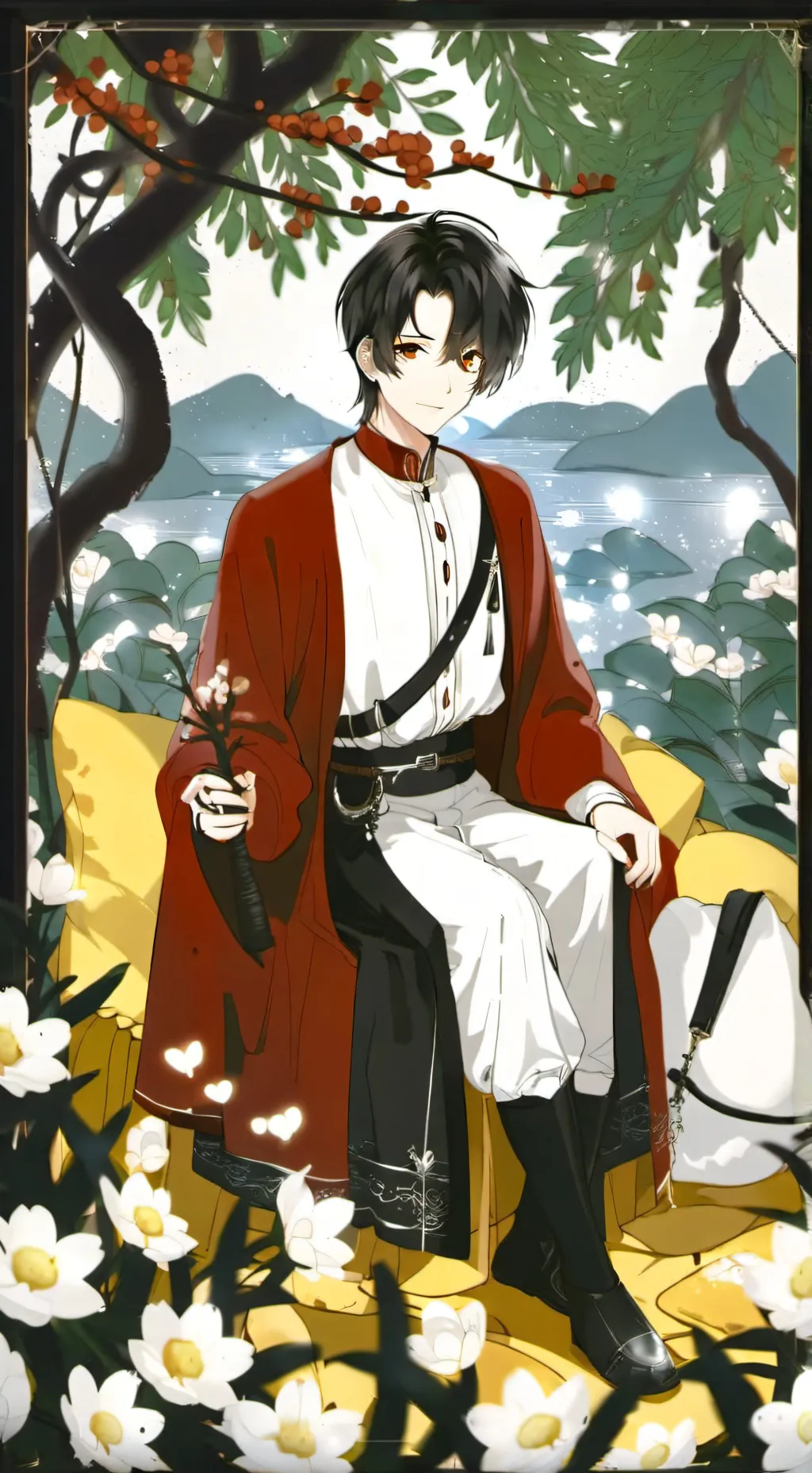 ai character: hi background