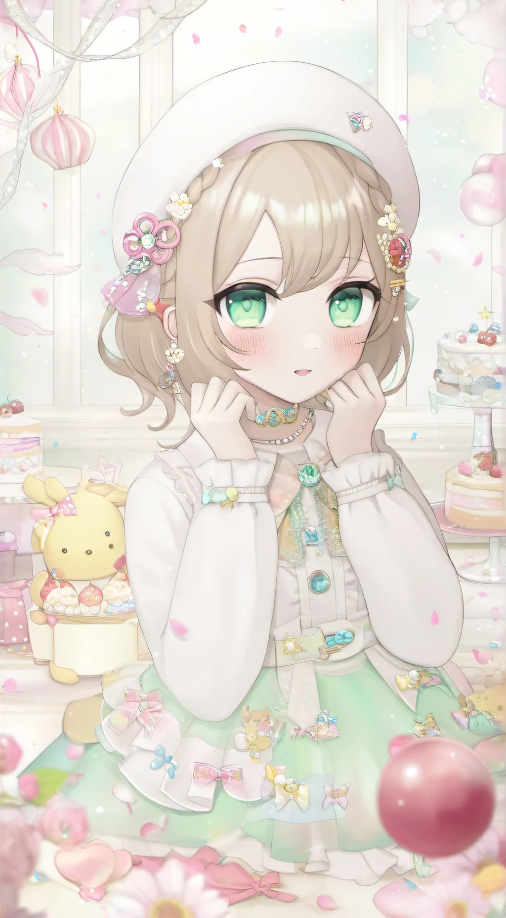 ai character: dw but love you! background