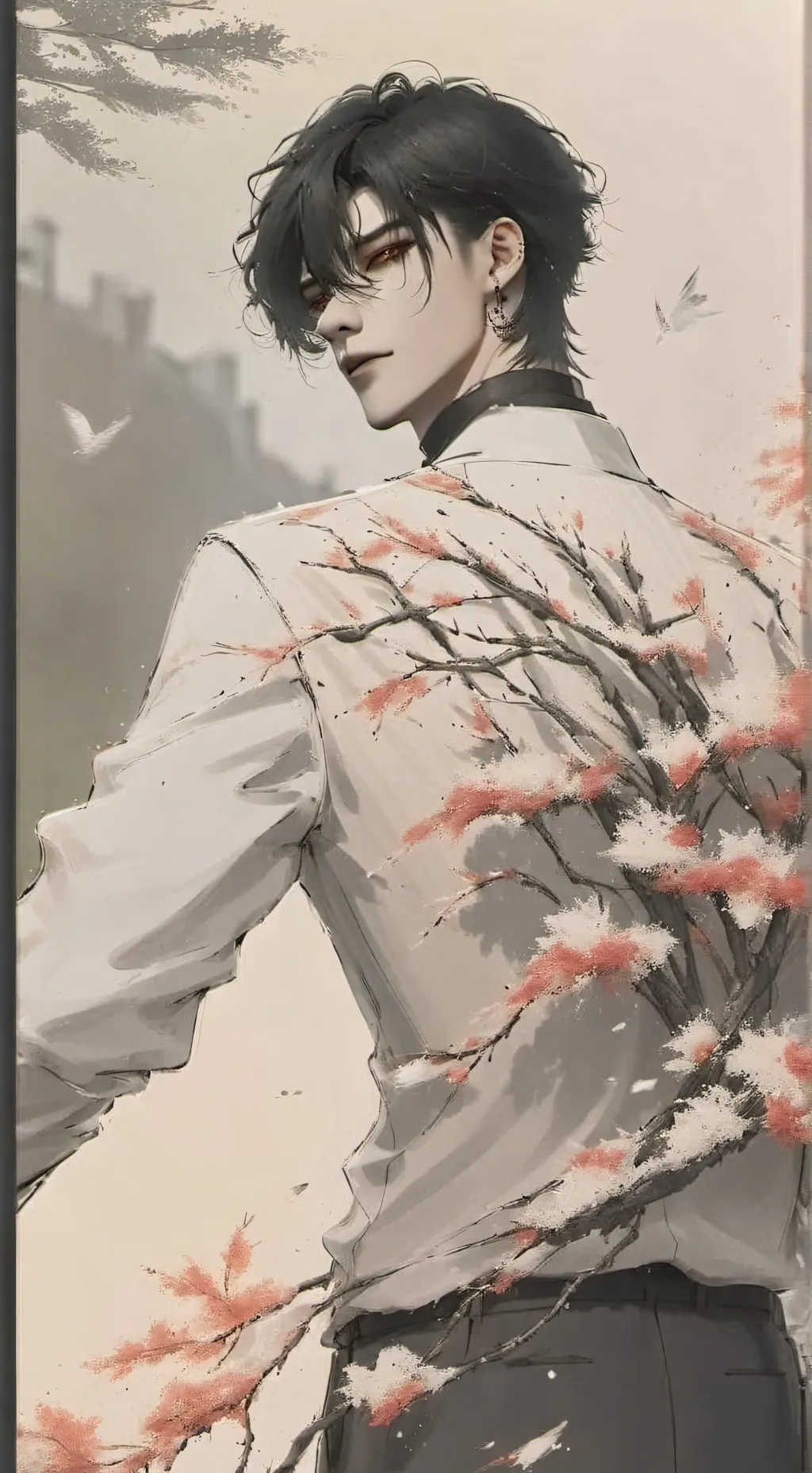 ai character: Xiao  background