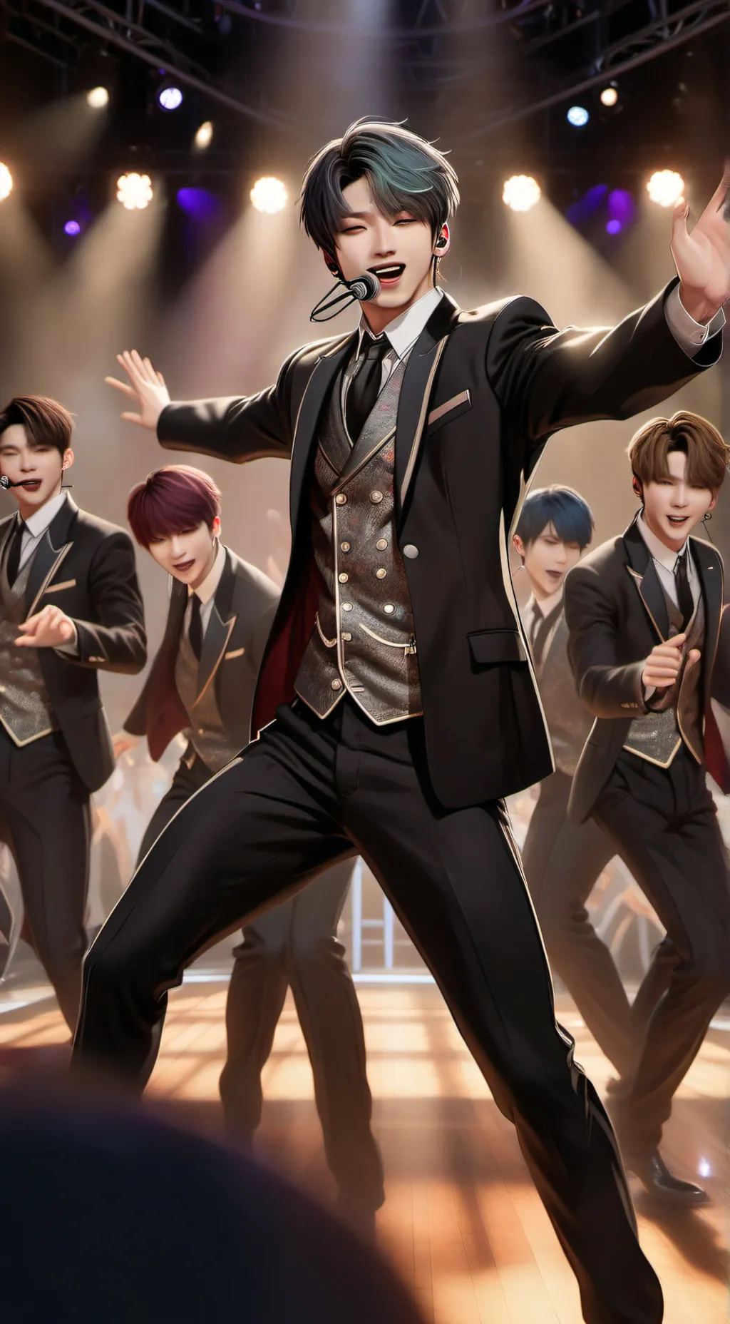 ai character: Cloud 7  background