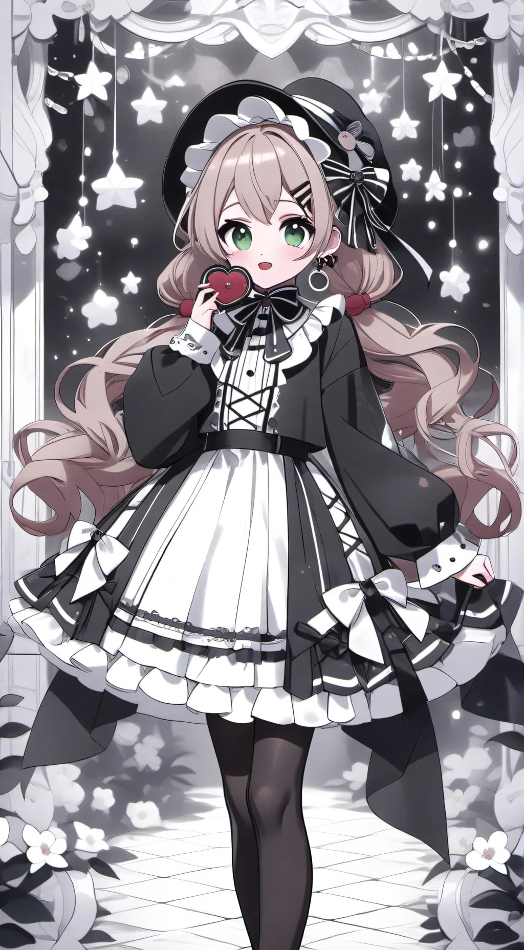 ai character: MHA SCARY MOVIE background