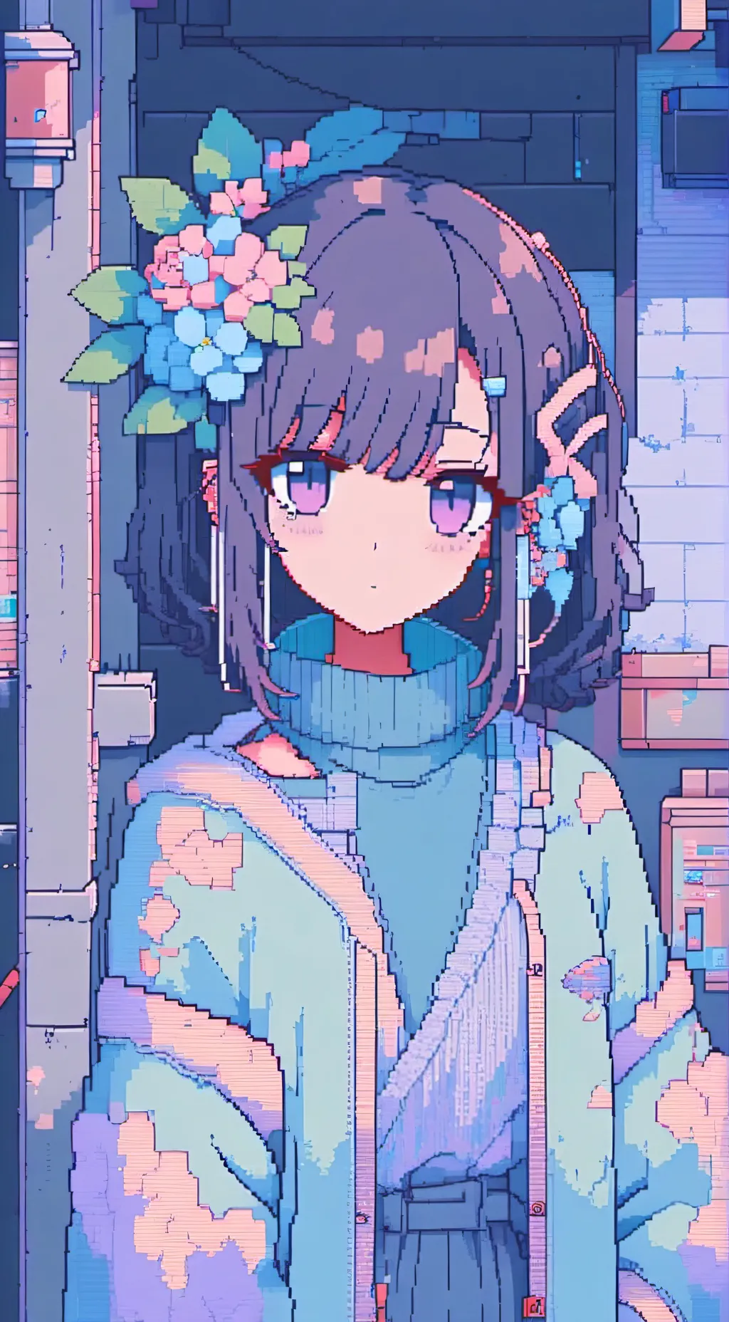 ai character: Seline  background