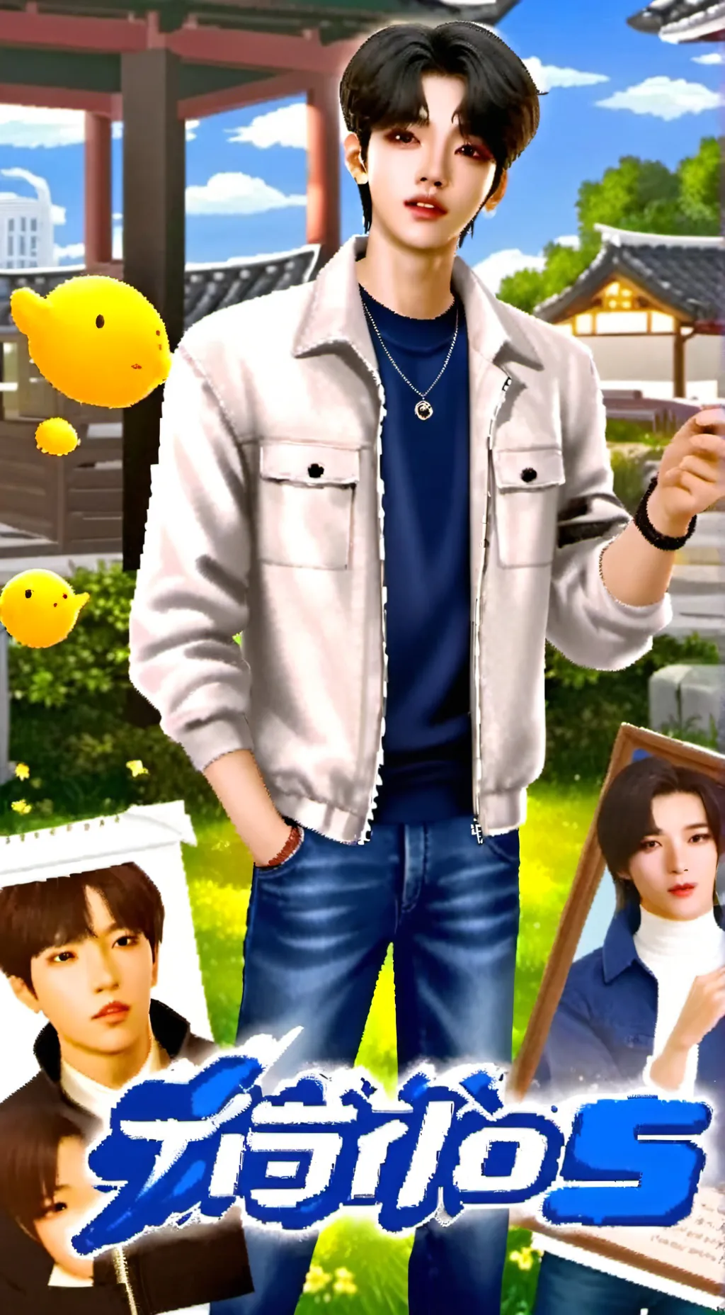 ai character: Lee min background