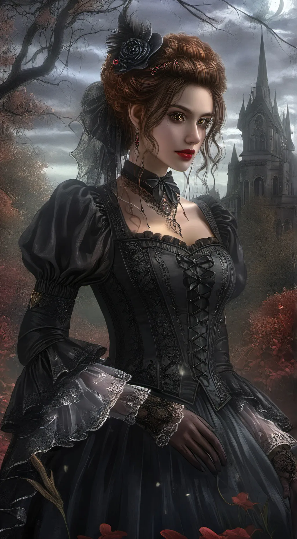 ai character: Amaya background