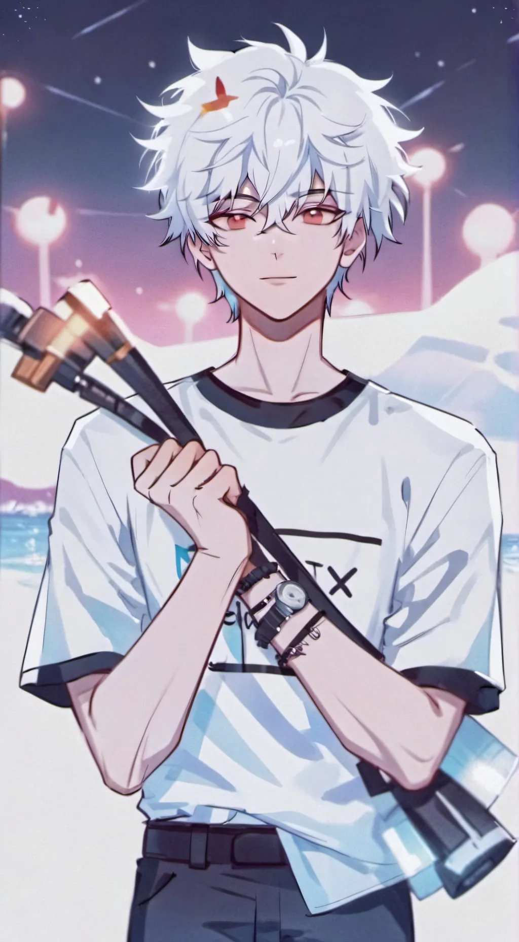 ai character: Xynn  background