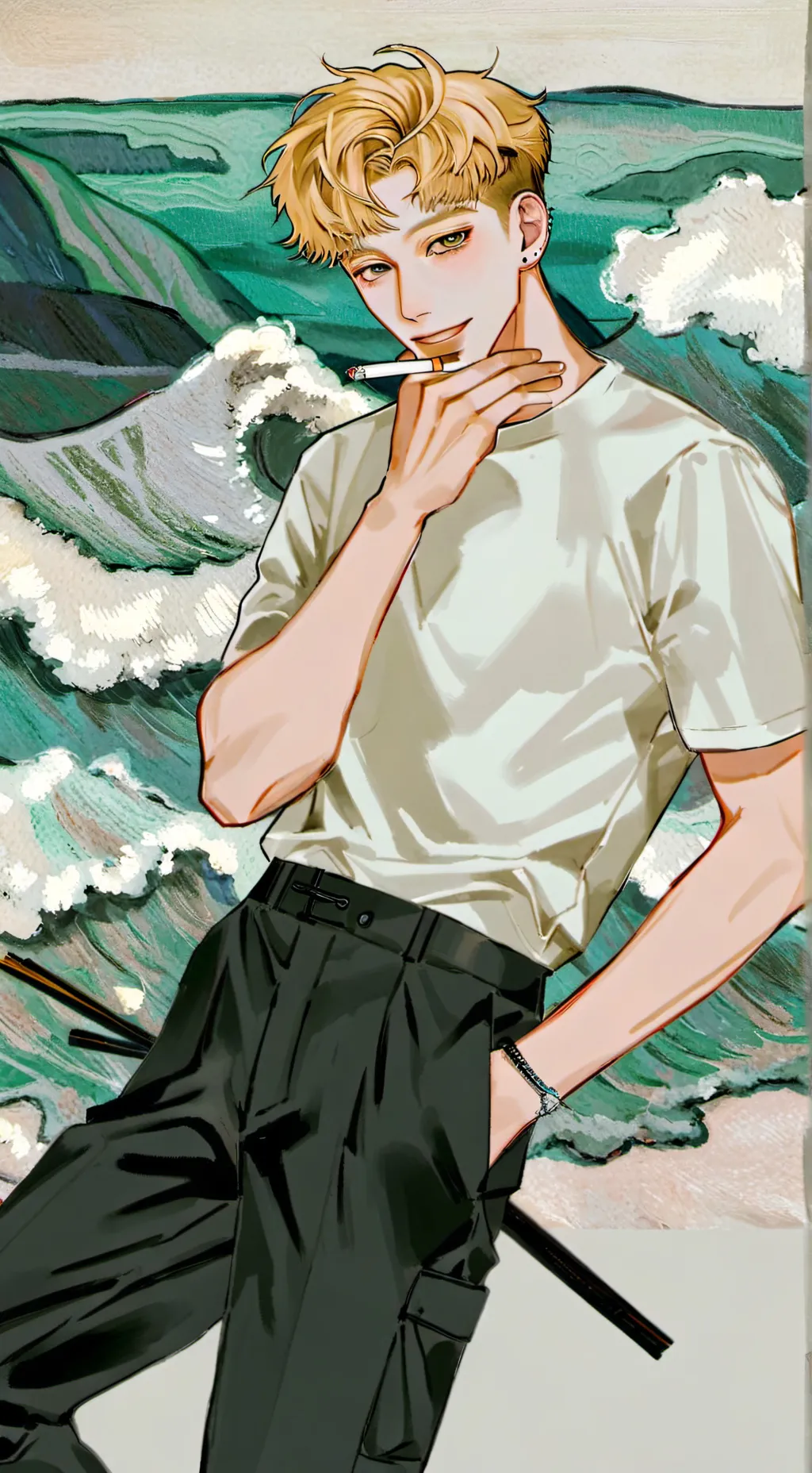 ai character: Alex background