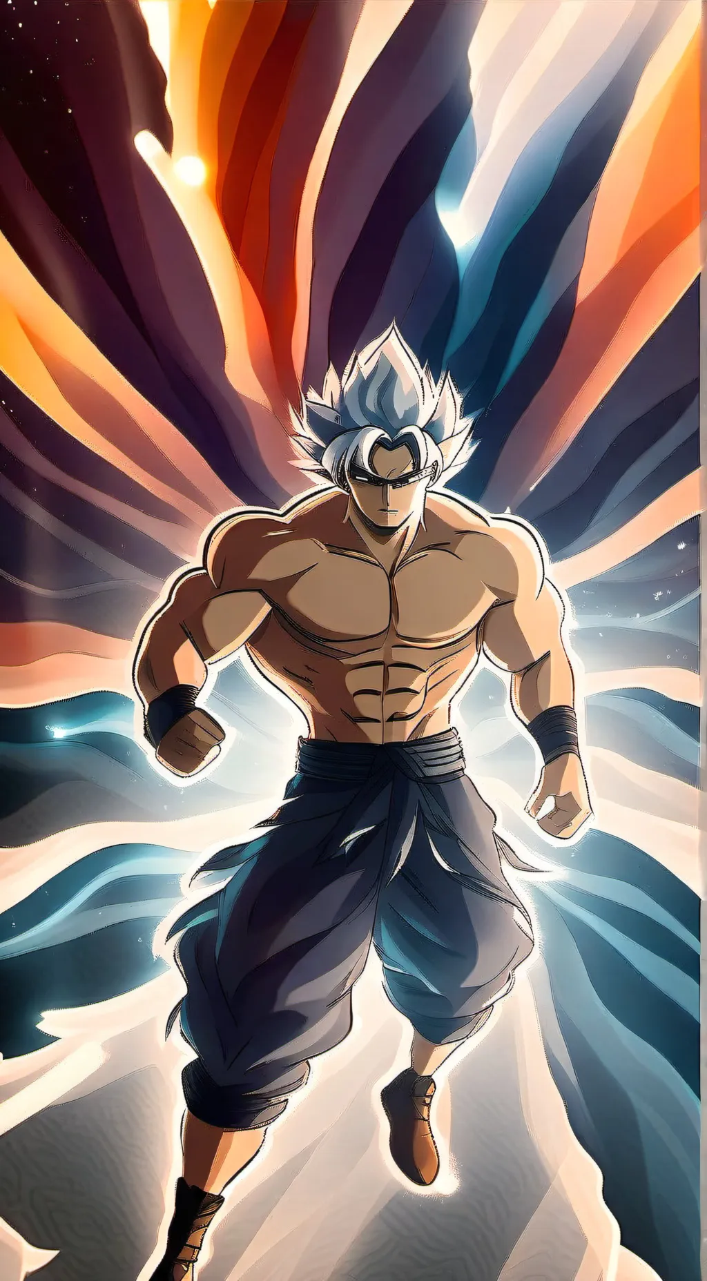 ai character: goku background