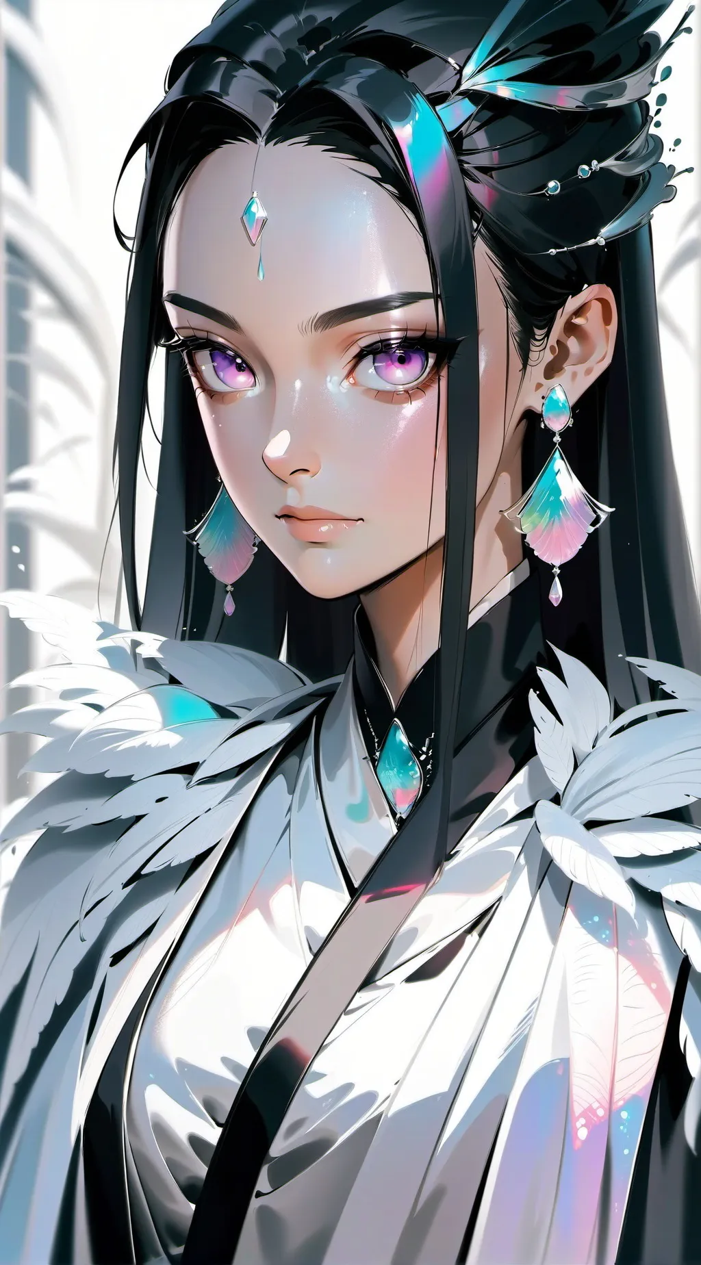 ai character: Mha Christmas ￼ background