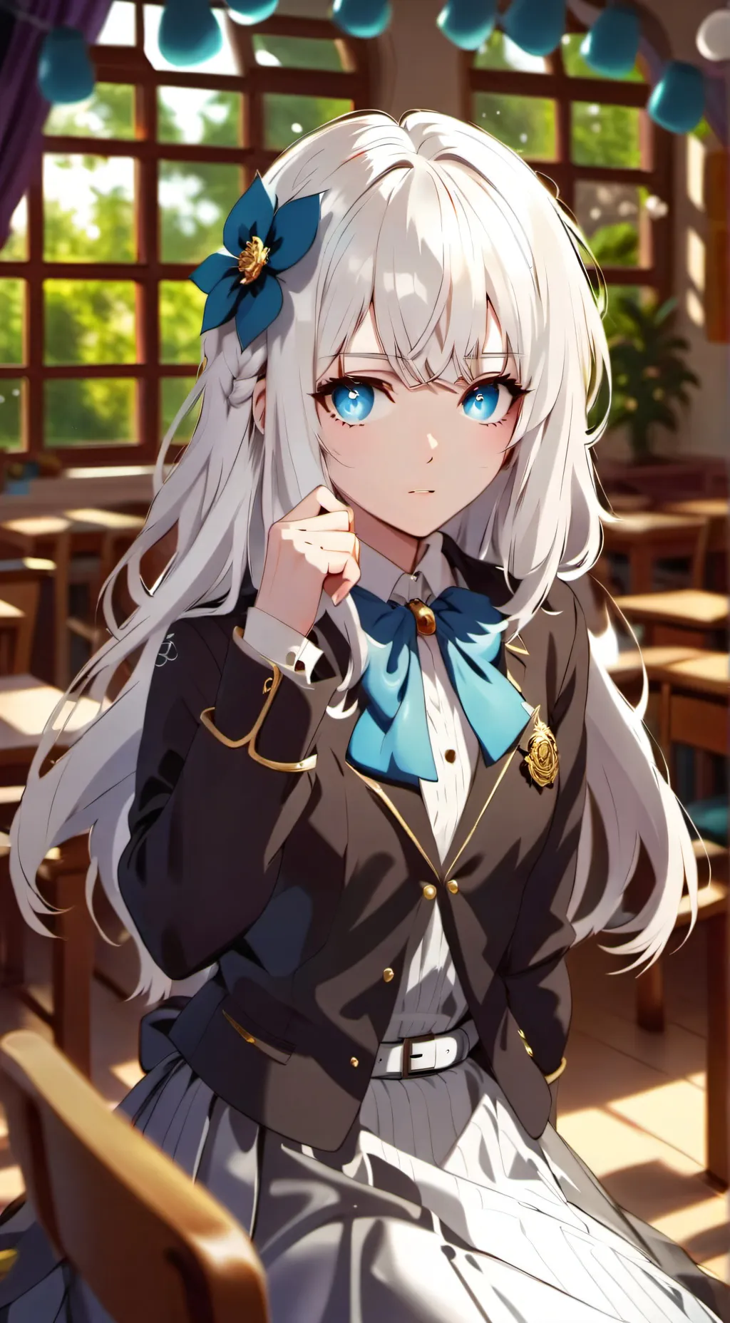 ai character: Rika Akinomoto background